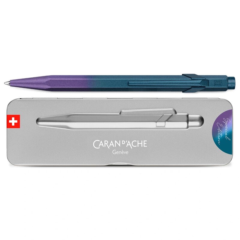 Bol¡grafo Caran d'Ache 849 Purple Ocean Edici¢n Especial