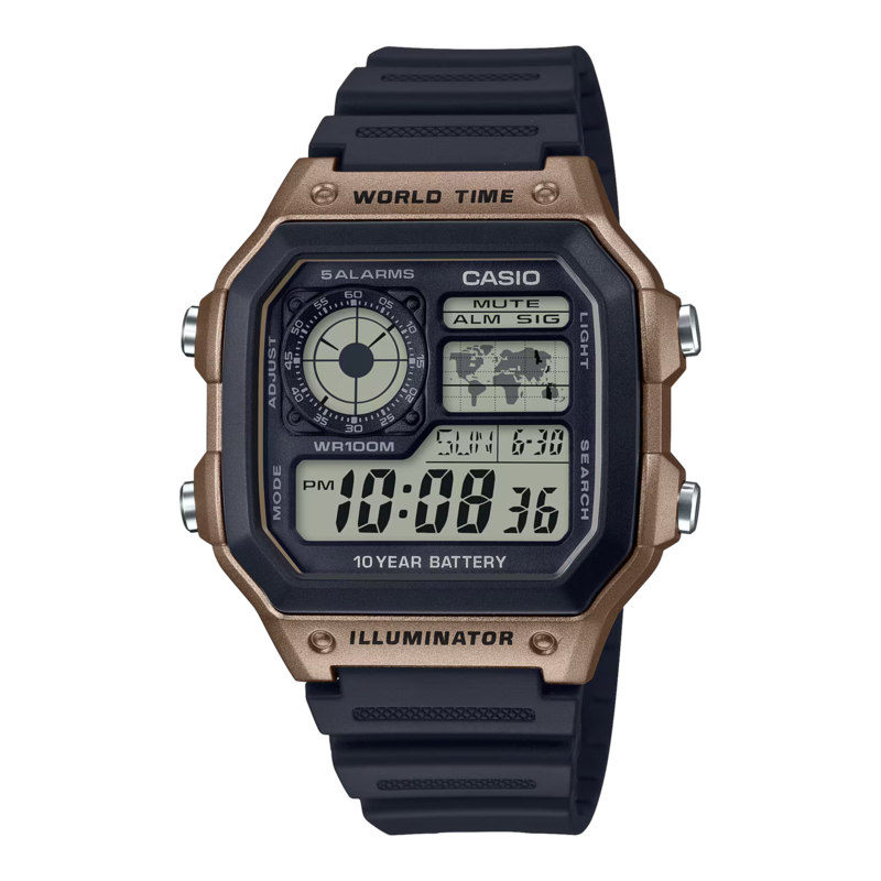 Reloj Casio Digital AE-1200WH-5AV