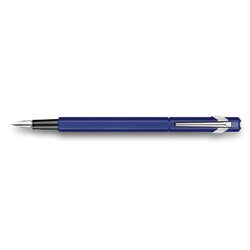 Pluma Fuente Caran d'Ache 849 Metal Blue