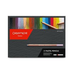L pices Pastel Caran d'Ache de 20 colores