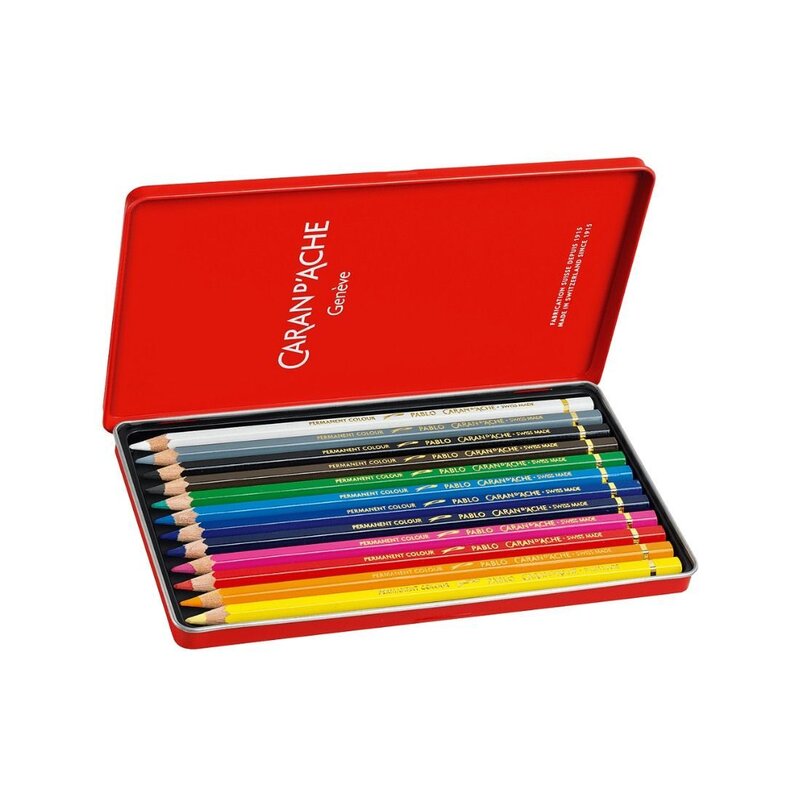Colores Caran d?Ache Pablo 12