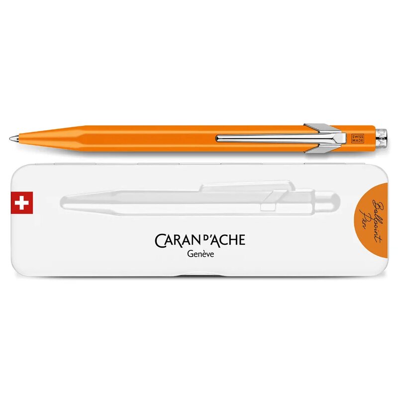 Bolígrafo Caran D´ache 849 PopLine Fluorescent Orange
