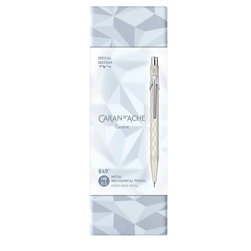 Portaminas Caran DïAche 849? Blanco escarcha alpino