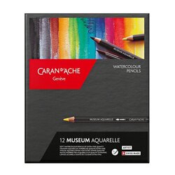 12 Colores Caran d?Ache Museum Aquarelle