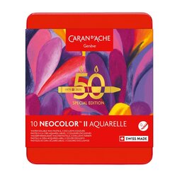 Caja de 10 Pasteles Acuarela NEOCOLOR? II Edici¢n Especial