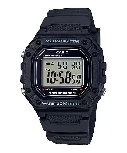Reloj Casio Digital W-218H-1AV