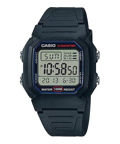 Reloj Casio Digital W-800H-1AV